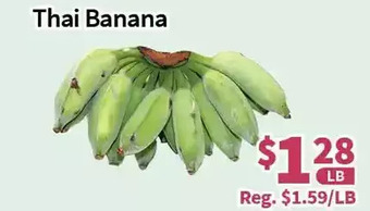Blue Sky Supermarket Thai banana offer