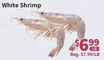 Blue Sky Supermarket White shrimp offer