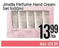 Nations Fresh Foods Jmella perfume hand cream set offer