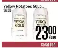 Nations Fresh Foods Yellow potatoes offer