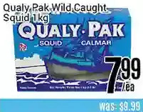 Nations Fresh Foods Qualy pak wild caught squid offer