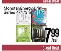 Nations Fresh Foods Monster energy drink series offer