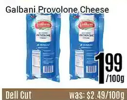 Nations Fresh Foods Galbani provolone cheese offer