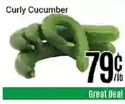 Nations Fresh Foods Curly cucumber offer