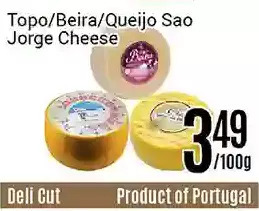 Nations Fresh Foods Topo/beira/queijo sao jorge cheese offer