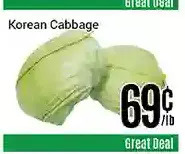 Nations Fresh Foods Korean cabbage offer