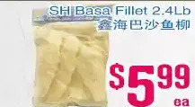 Grant's Foodmart Sh basa fillet offer