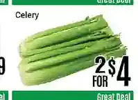 Nations Fresh Foods Celery offer