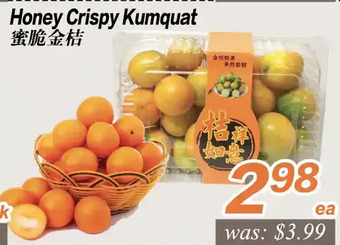 Seasons Foodmart Honey crispy kumquat offer