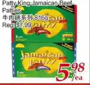 Tone Tai Supermarket Patty king jamaican beef patties offer