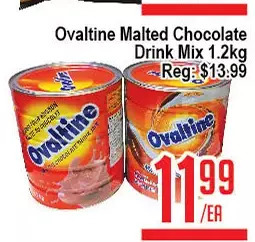 Skyland Foodmart Ovaltine malted chocolate drink mix offer