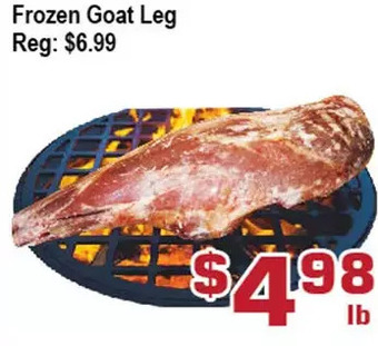Top Food Supermarket Frozen goat leg offer