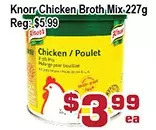 Top Food Supermarket Knorr chicken broth mix offer