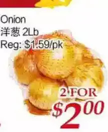Tone Tai Supermarket Onion offer