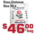 Top Food Supermarket Rose glutinous rice offer