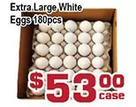 Top Food Supermarket Extra large white eggs offer