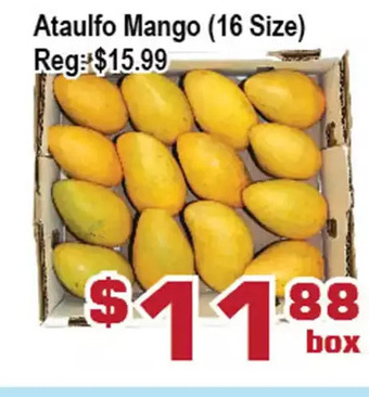 Top Food Supermarket Ataulfo mango offer