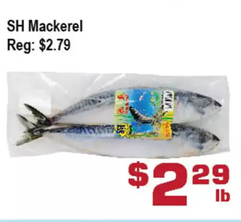 Top Food Supermarket Sh mackerel offer