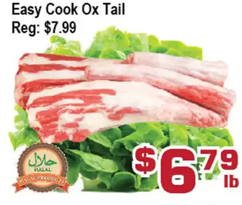 Top Food Supermarket Easy cook ox tail offer