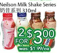 Ample Food Market Neilson milk shake series offer