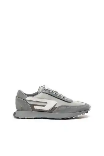 Diesel Mesh and suede sneakers with camo sole offer