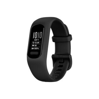 Best Buy Garmin vivosmart 5 fitness tracker with heart rate monitor - small/medium - black offer