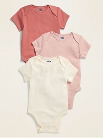 Old Navy Unisex bodysuit 3-pack for baby offer