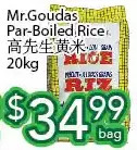 Ample Food Market Mr.goudas par-boiled rice offer