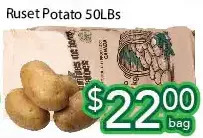 Ample Food Market Ruset potato offer