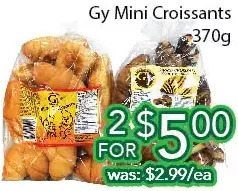 Ample Food Market Gy mini croissants offer