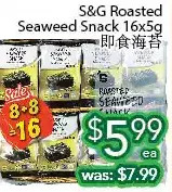 Ample Food Market S&g roasted seaweed snack offer
