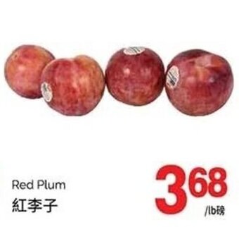 T&T Supermarket Red plum offer