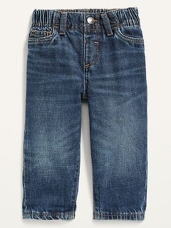 Old Navy Unisex loose non-stretch jeans for baby offer