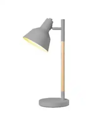 Adrien lewis metal & wood table lamp 17x10x20 (mp4)