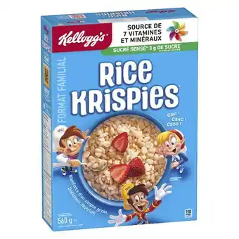 Mayrand Rice krispies cereals 560 g offer