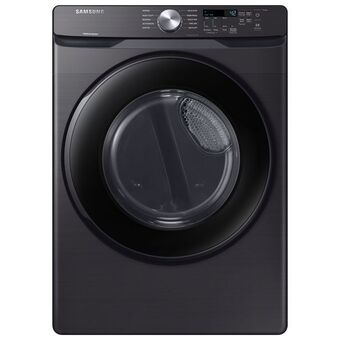 Best Buy Samsung 7.5 cu. ft. electric dryer (dve45t6005v/ac) - black stainless steel offer