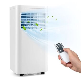 Best Buy Costway 8000 btu portable air conditioner 3-in-1 ac unit with cool dehum fan sleep mode offer