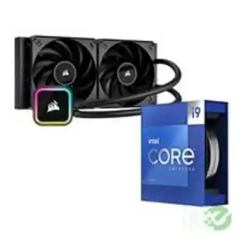 Memory Express Core™ i9-13900k processor bundle w/ corsair icue h100i rgb elite liquid cpu cooler offer
