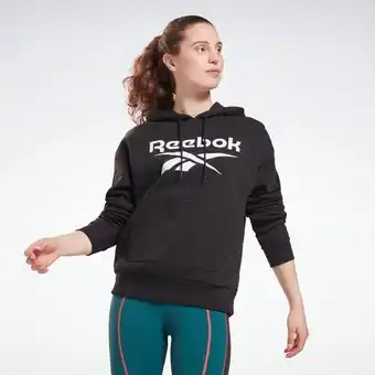 Reebok Reebok identity logo fleece hoodie offer