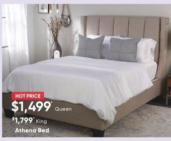 Sleep Country Athena bed offer