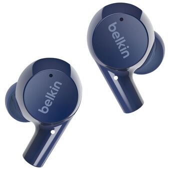 Best Buy Belkin rise in-ear truly wireless headphones - blue offer