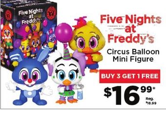 Showcase Five nights at freddy's offer
