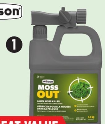Canadian Tire Wilson mossout attach & spray, 2.5kg offer