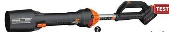 Canadian Tire Worx 20v leafjet cordless blower, 4ah offer
