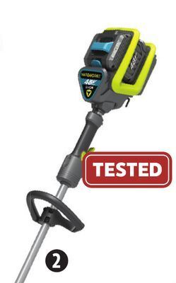 Canadian Tire Yardworks 48v 2ah grass trimmer offer