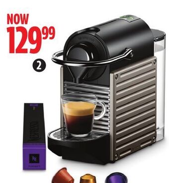 Canadian Tire Nespresso pixie titan coffee/espresso machine offer