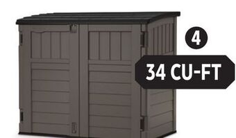 Canadian Tire Suncast horizontal shed offer