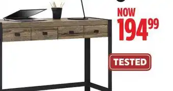 Canadian Tire Canvas ossington metal frame accent table/desk offer