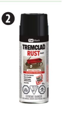 Canadian Tire Tremclad rust paint offer