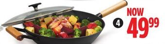 Canadian Tire Paderno 32cm cast-iron wok offer